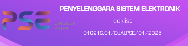 Nomor Pendaftaran Penyelenggara Sistem Elektronik